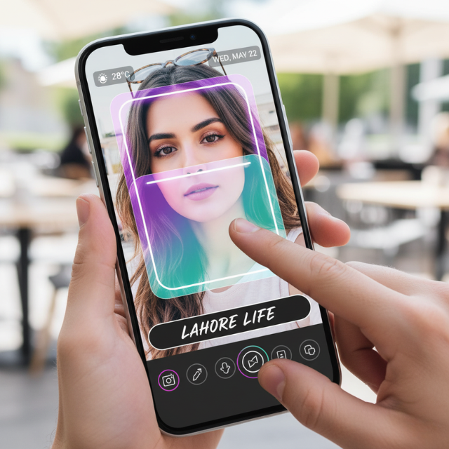 stack multiple filters On Snapchat