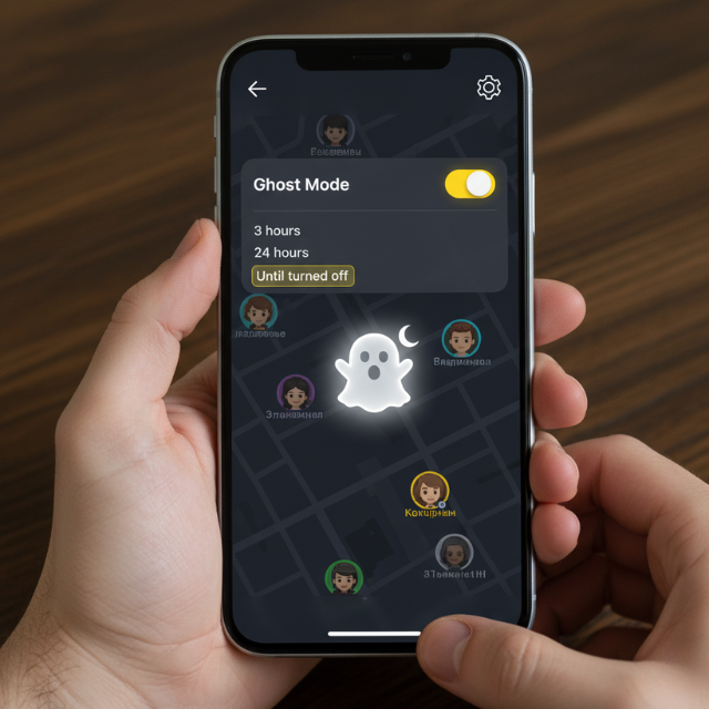 Ghost Mode Snapchat