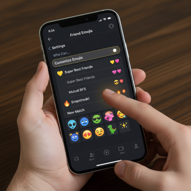 Customize Emojis snapchat